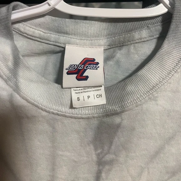 Santa Cruz White Crewneck Tee - Picture 3 of 3